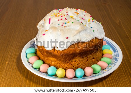 Christian Easter cake