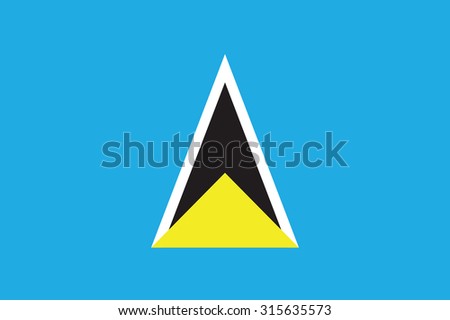 Saint Lucia Flag