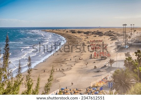 Similar – Image, Stock Photo Playa Del Inglés