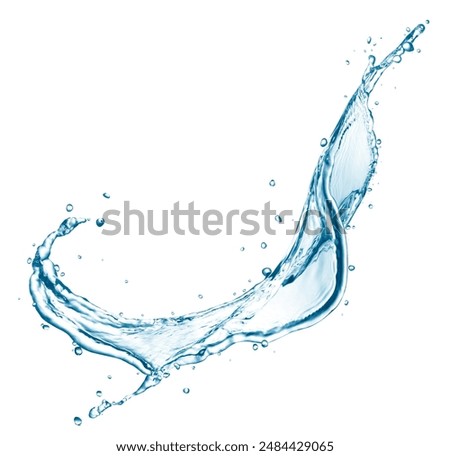 Similar – Image, Stock Photo drops of water on the leaf