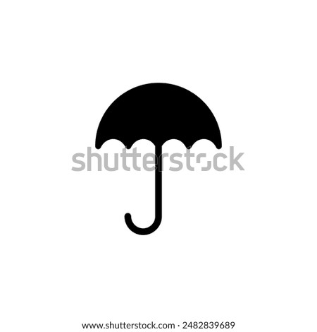 Umbrella icon logo design. umbrella sign and symbol