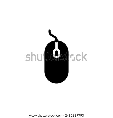 Mouse icon logo design. click sign and symbol. pointer icon vector.