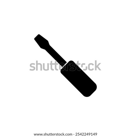 Screwdriver icon logo design. tools sign and symbol