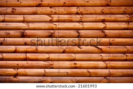 Wooden background - part of log cabin