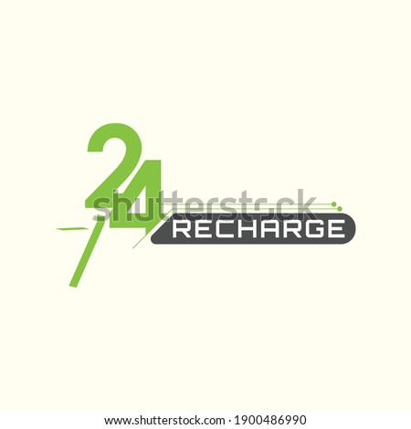 24x7 RECHARGE logo is recharge brands logo.