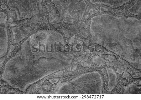 Dark Stone Wall Background Texture.