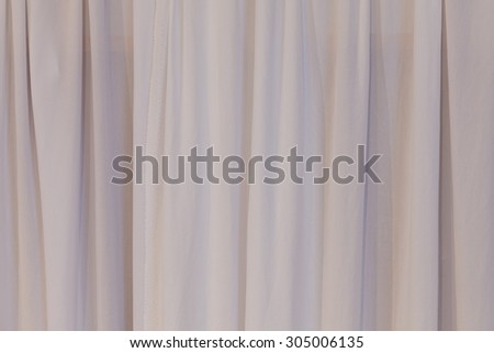 Wave Curtain Cloth Fabric Wall Background Texture.