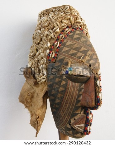 Ancient Tribal mask from Africa