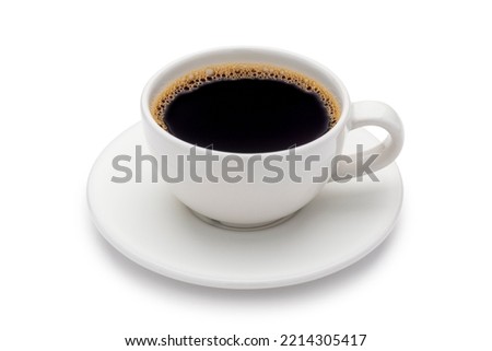 Similar – Image, Stock Photo White cup of black or red fruit tea over green background