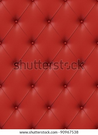 Seamless tile able texture of red leather upholstery with great detail, similar textures on my port