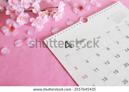 Similar – Image, Stock Photo cherry blossoms schedules