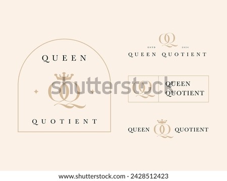 QQ Queen Quotient Lady Preneur Logo Bundle