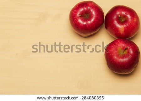 red apple wood wallpaper