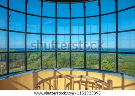 Similar – Image, Stock Photo Cape Arkona lighthouse in winter