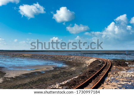 Similar – Image, Stock Photo to nordstrandischmoor rail