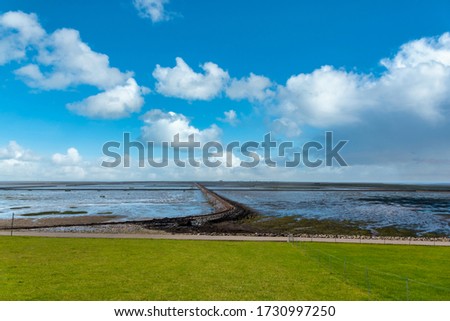 Similar – Image, Stock Photo to nordstrandischmoor rail