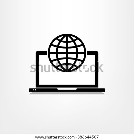 Computer icon vector illustration eps10.