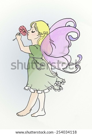 Daisy, the smelling fairy