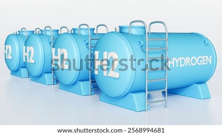 Similar – Image, Stock Photo letters hydrogen h2 with lot of bubbles in a blue water with sun