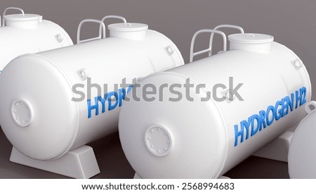 Similar – Image, Stock Photo letters hydrogen h2 with lot of bubbles in a blue water with sun