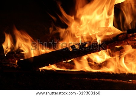 The eternal flame will always burn.\
Bursting fire. Inextinguishable flame.\
Aflame night. Spirts of flame.