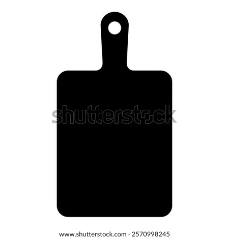 Cutting board icon. Vector image
