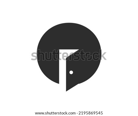 Letter O Door Logo Design Combined With Minimal Open Door Icon Vector Template