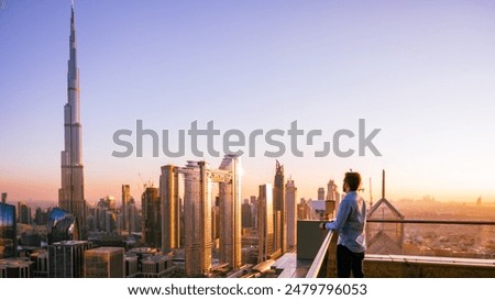 Similar – Image, Stock Photo skyscrapers