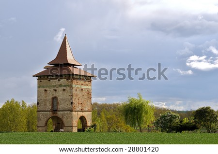 A ancient dovecote in the south-west of France.
