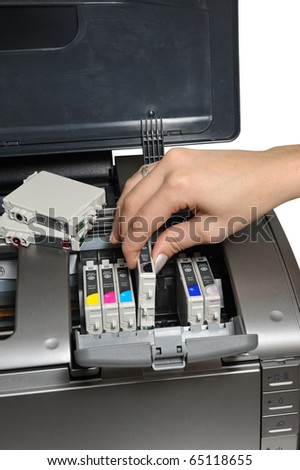 replacement ink cartridge for printing