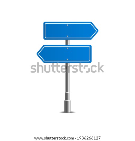 Traffic road realistic signs. Signage, warning sign stop danger caution speed highway, street board.