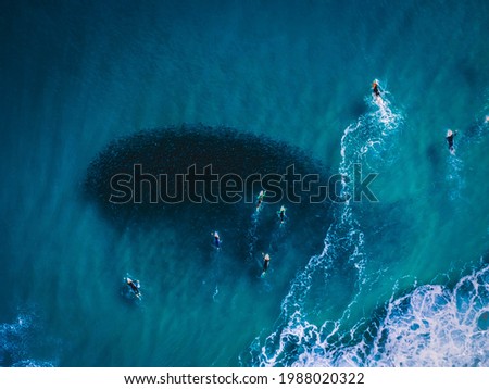 Similar – Image, Stock Photo Rainbow over a paddling pool in a garden
