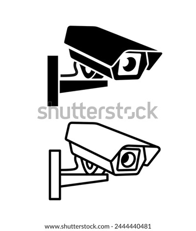 Similar – Image, Stock Photo surveillance camera