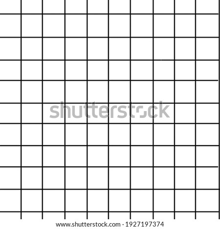 abstract vector illustration of squares with black outline on white background