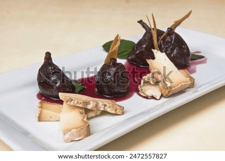 Similar – Image, Stock Photo Wine and figs, the terraces of Sanssouci