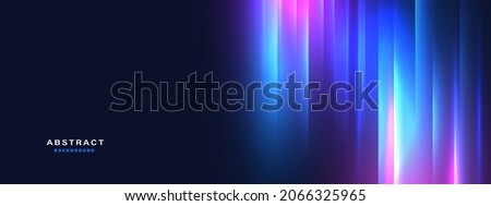 Abstract futuristic background with glowing light effect.Vector illustration. Foto stock © 