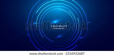 Image, Stock Photo twisted light Dark
