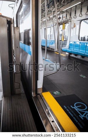 Similar – Image, Stock Photo bicycle seat, mode of transportation in the city