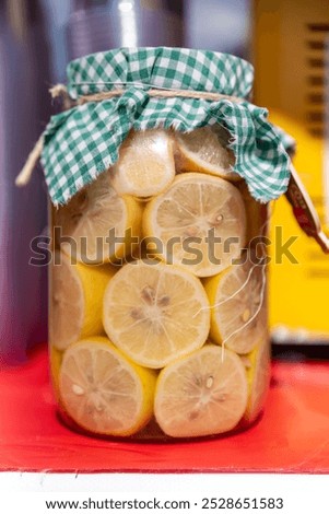 Similar – Image, Stock Photo Person mixing vegetable mixture with green spoon