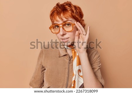 Similar – Image, Stock Photo young woman wearing vintage dress