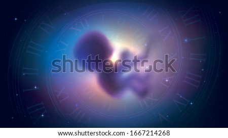 The human embryo in space and the spiral of time, the concept of reincarnation, evolution and astrology