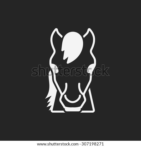 animal horse icon
