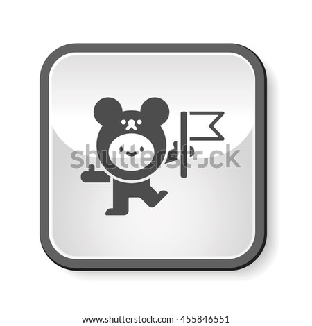 bear costume icon