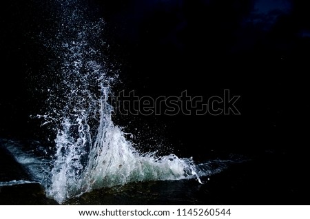 Similar – Image, Stock Photo Rocks in the sea. Show of rocks. Calm blue sea