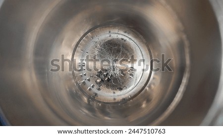 Similar – Image, Stock Photo Metal barrel with wet bottom at factory