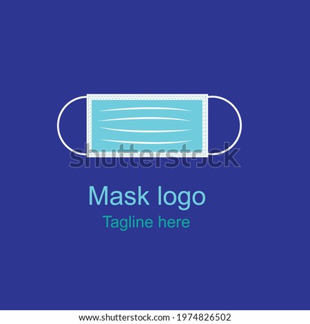 Nine surgical Mask logo design.