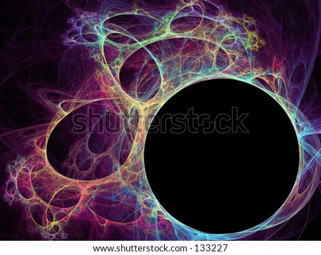 Circular Hole fractal\
\
Use matching alpha image to restore transparency