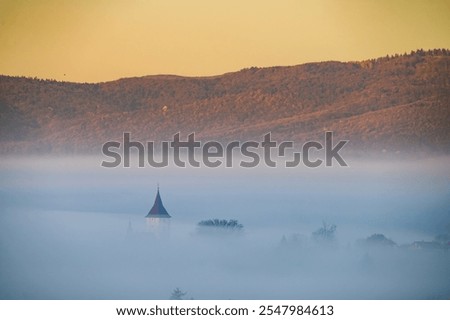 Similar – Image, Stock Photo Hidden church Autumn