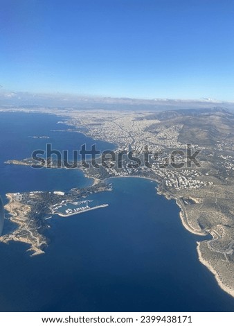 Similar – Image, Stock Photo Athens Ocean Mountain