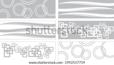 Abstract Pattern for Office frosted Glass Window, Door, Partition in different Designs. Sticker, Vinyl, Printing, Mashrabiya, Fabric.